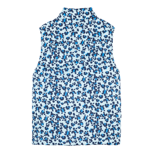 Chaqueta unisex reversible con estampado Turtles Leopard Thalassa detalles vista 1