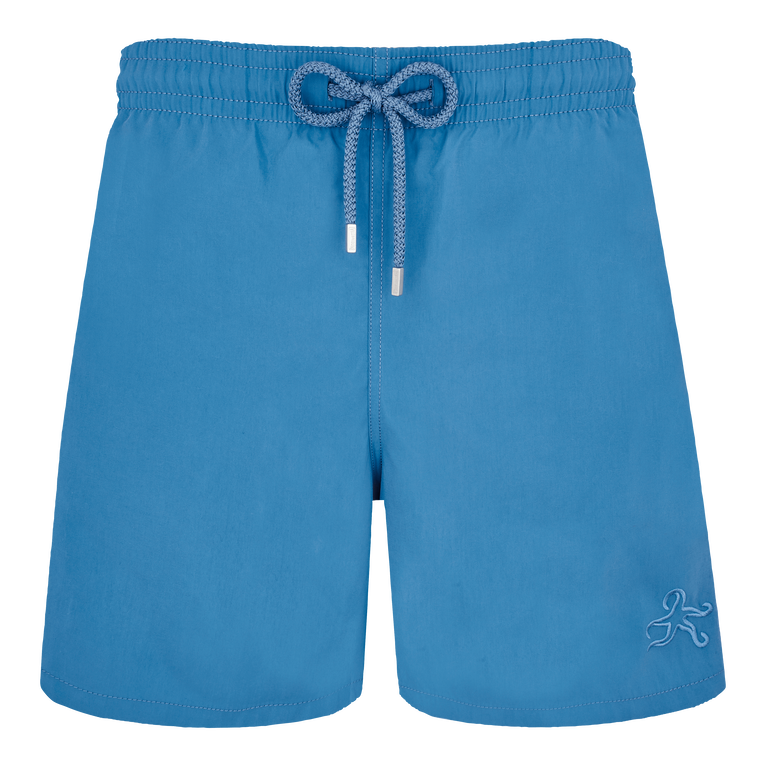 Men Swim Shorts Water-reactive Running Stars - Moorea - Blue - Size XXXL - Vilebrequin