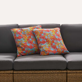Pillowcase Tahiti Flowers Santorini 细节视图1