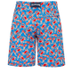 Men Long Swimwear Ultra-light and Packable Crabs & Shrimps Earthenware back view