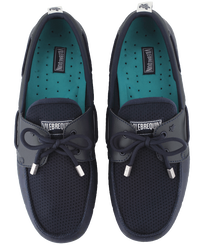 Mocassins Waterproof homme Bleu lazuli vue de face