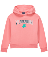 Girls Hooded Sweatshirt Multicolor Vilebrequin Candy front view