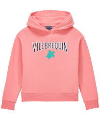 Girls Hooded Sweatshirt Multicolor Vilebrequin Candy front view