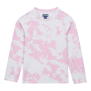 Tie & Dye Rashguard für Kinder Ballet shoe Vorderansicht