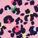T-shirt Turtles leopardata bambina Caramella 