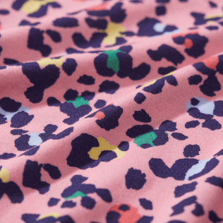 T-shirt Turtles leopardata bambina Caramella dettagli vista 1