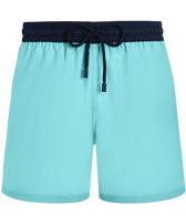 Pantaloncini mare uomo in lana Super 120S Thalassa vista frontale