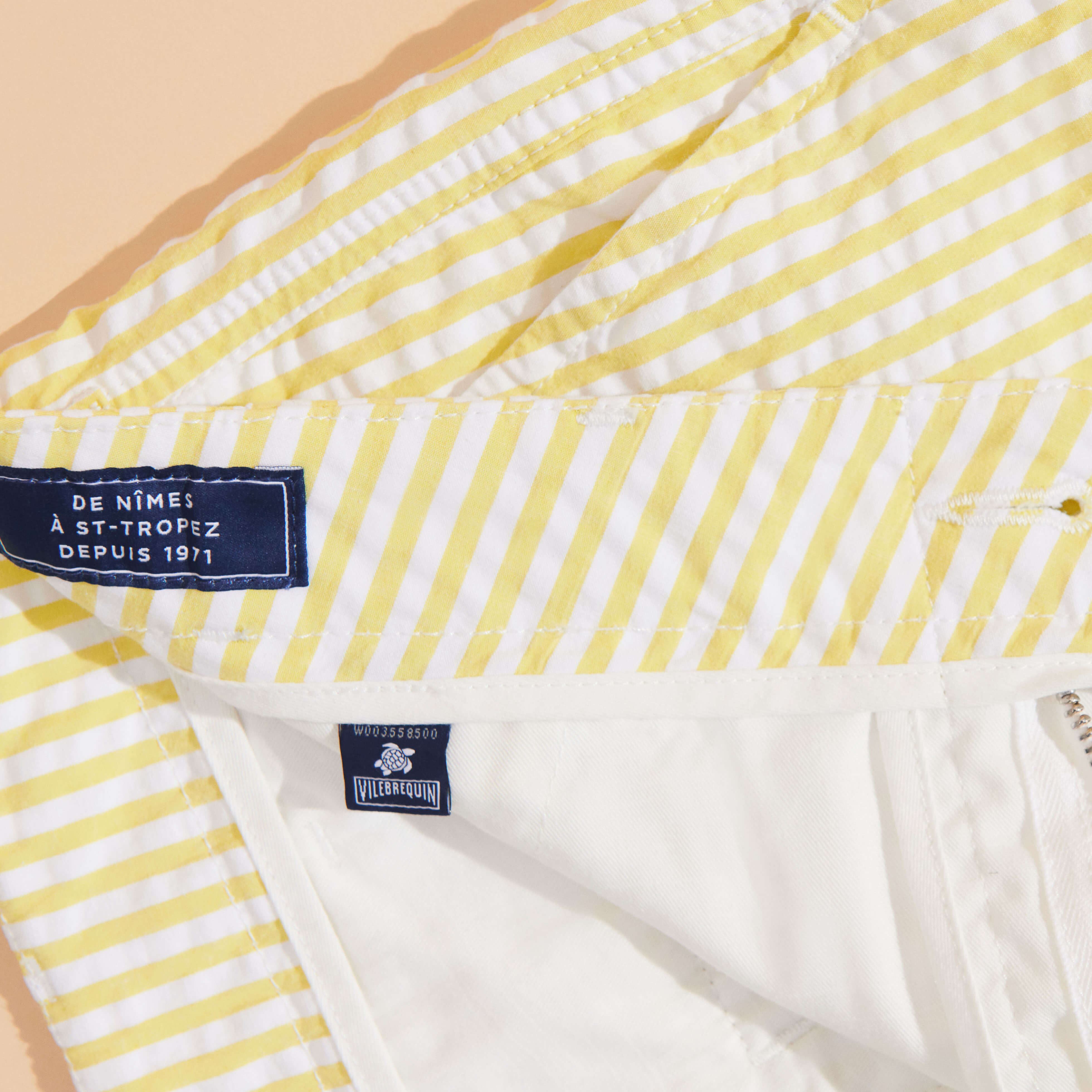 Chinos cortos ultraligeros de sirsaca para hombre
