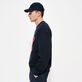 Sweatshirt en coton homme Stars Gift Bleu marine vue de détail 4