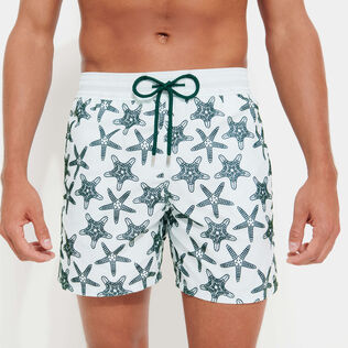 Men Swim Shorts Starfish Dance Flocked Glacier details view 3