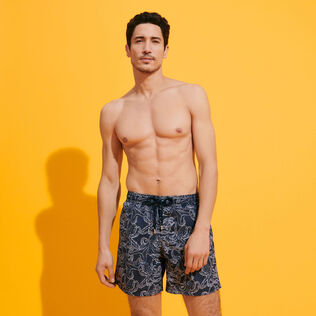 Bañador con estampado Poulpes Bicolores para hombre Trajes de baño Vilebrequin para hombre