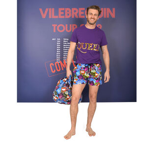 Men swimwear Queen Tour look  正面图