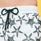 Men Long Swim Shorts Starfish Dance Flocked Glacier details view 2