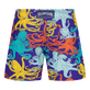 男童 Octopussy 游泳短裤 Purple blue 后视图