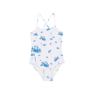 女童 Herbier 连体泳衣 Off white 正面图