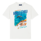 Men Cotton T-shirt Monte Carlo Off white vista frontal