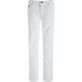 Pantalón recto de terciopelo con cinco bolsillos para hombre Off white vista frontal