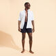 Men Swimwear Embroidered Logo - Vilebrequin x La Samanna Navy 细节视图2