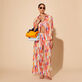 Women Ikat Flowers Look  front view