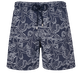 Bañador con estampado Poulpes Bicolores para hombre Azul marino vista frontal