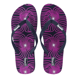 Men Flipflop Hypno Shell Navy front view