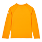 Rash guard bambini a tinta unita testurizzato Sunflower vista posteriore