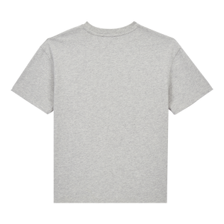 男童海龟 T 恤 Heather grey 后视图