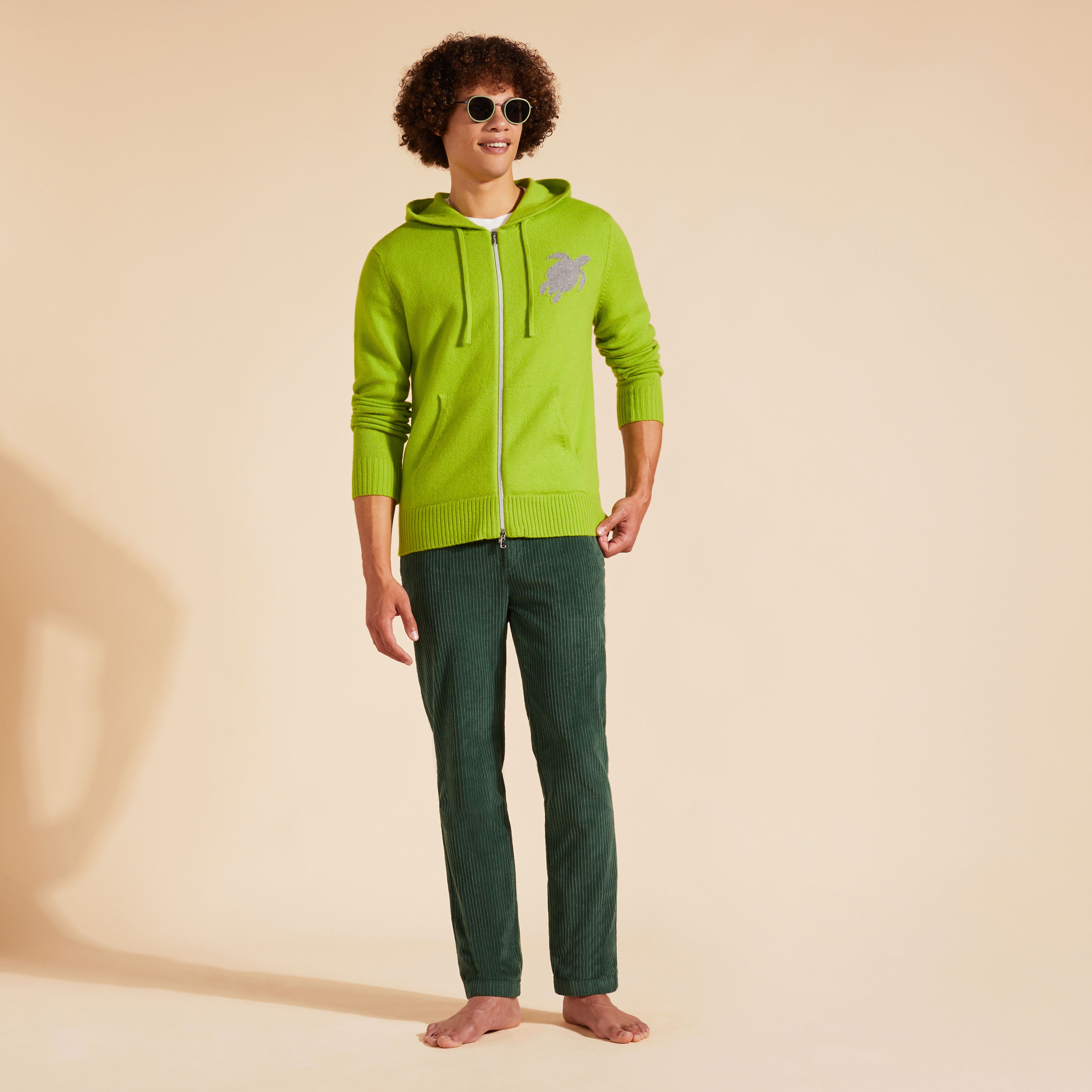 Jogging velours homme best sale