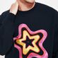 Sweatshirt en coton homme Stars Gift Bleu marine vue de détail 3
