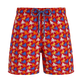 Men Swim Trunks Micro Poulpes Poppy red front view
