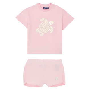 Conjunto de dos piezas en algod n para beb ni a