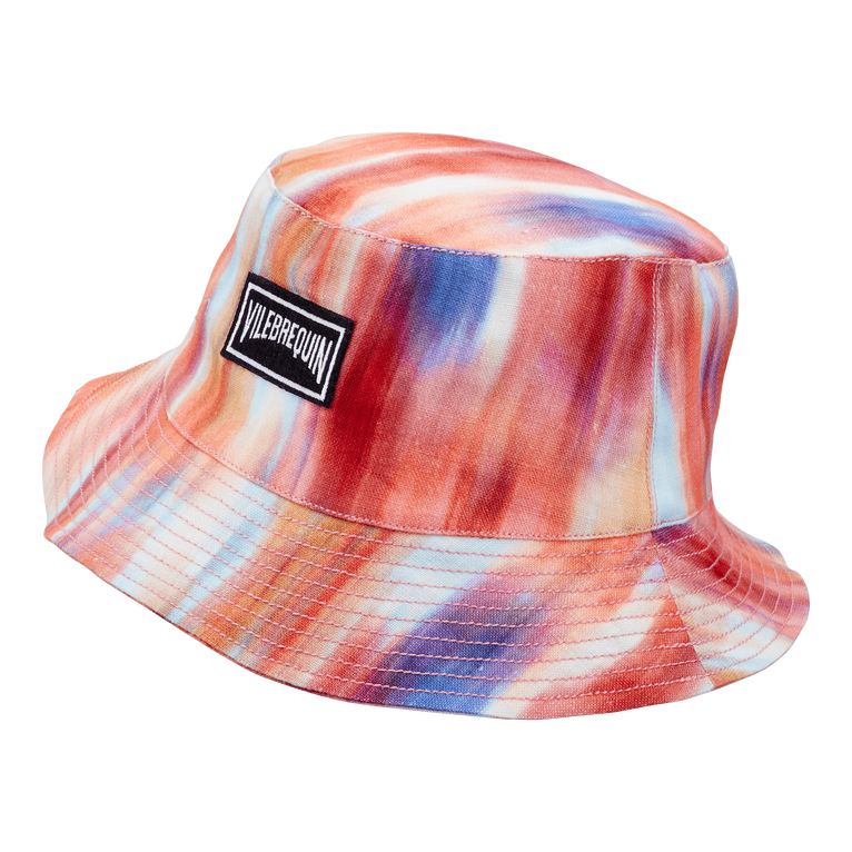 Cappello Donna In Lino Ikat Flowers - Berretto - Boheme - Multi