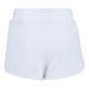 Girls Terry Short Solid White back view