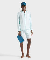 Men Linen Natural dye Look  正面图
