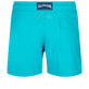 Bañador elástico liso para hombre Curazao vista trasera