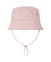 Gorro de tejido terry para bebé Peony vista frontal