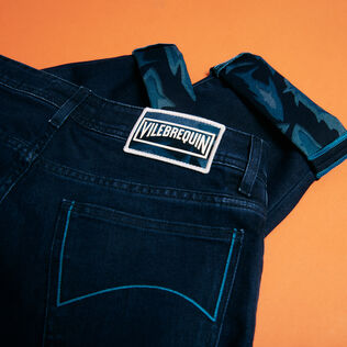 男士 Requins 3D 五袋牛仔裤 Dark denim w1 细节视图1