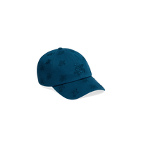 Gorra con bordado integral Turtles Peacock vista frontal