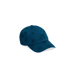 Gorra con bordado integral Turtles Peacock vista frontal