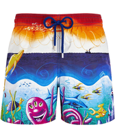 Mareviva Badeshorts für Herren – Vilebrequin x Kenny Scharf Multicolor Vorderansicht