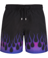男士 Hot Rod 360° 泳裤 - Vilebrequin x Sylvie Fleury 合作款 Black 正面图