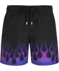 Men Others Printed - Men Swimwear Hot Rod 360° - Vilebrequin x Sylvie Fleury, Black front view