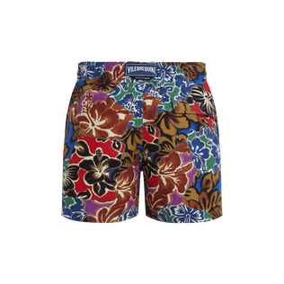 Men Swim Shorts Hawain Patchwork - VBQ x Palm Angels Celestial 后视图