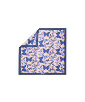 Foulard in seta Disco Butterfly Blush vista frontale