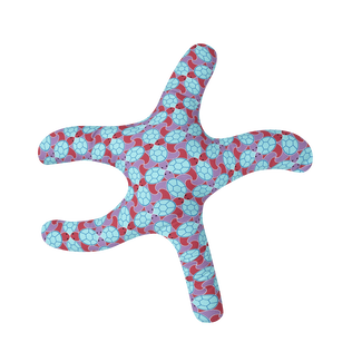 Pillow Data Turtles Cherry blossom 正面图