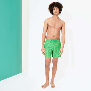 男士 2015 Inkshell 刺绣泳裤 - 限量版 Grass green 细节视图3