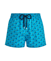 Bañador corto con estampado Micro Ronde Des Tortues Rainbow para hombre Hawaii blue vista frontal