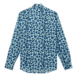Chemise en voile de coton organique unisexe Turtles Leopard Thalassa vue de dos