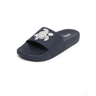 儿童 Turtle 沙滩鞋 Navy 后视图