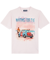 T-shirt uomo in cotone Waiting for Sun Rosa the' vista frontale